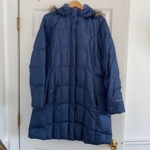 Blue Eddie Bauer Down Jacket